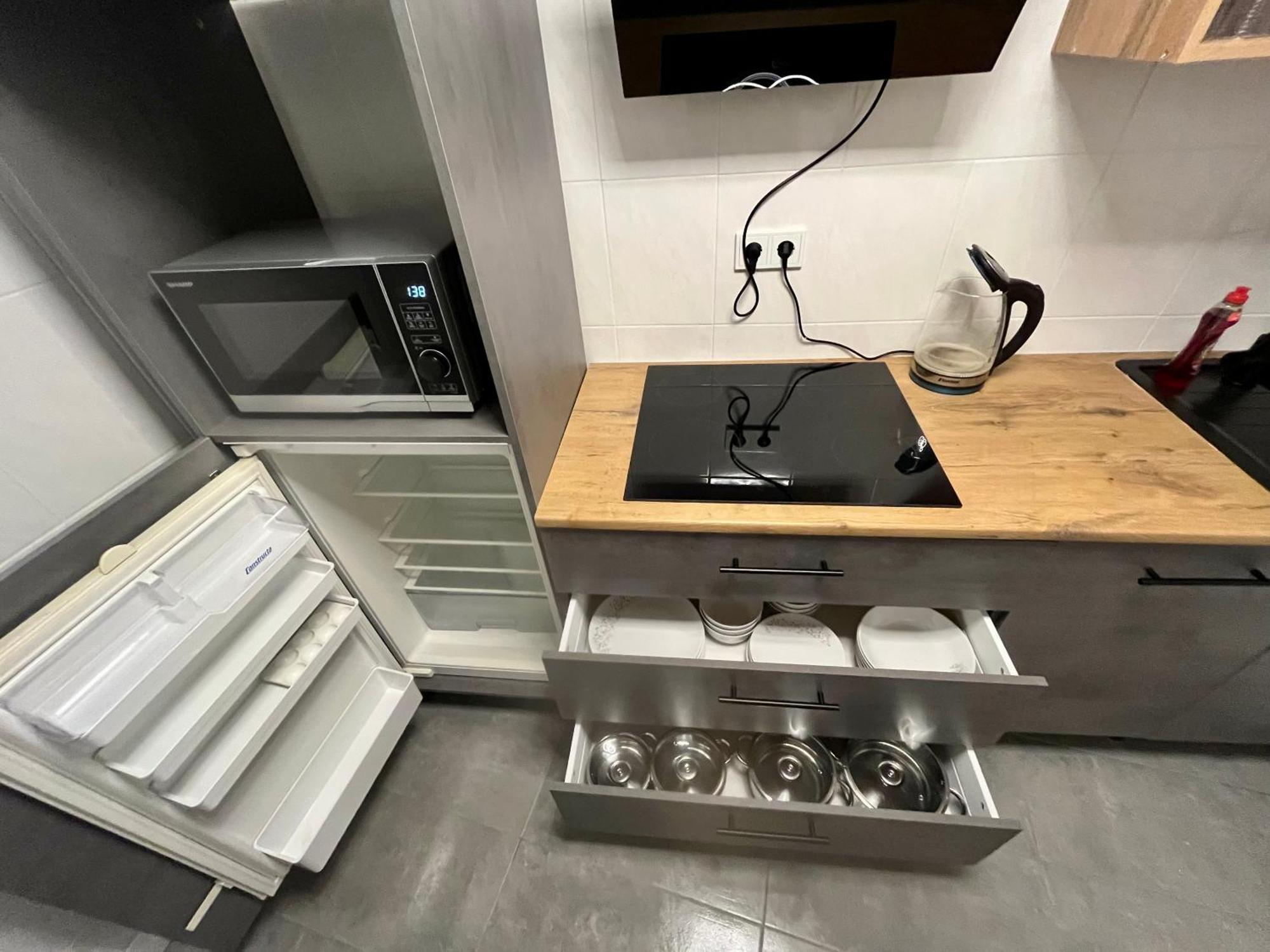 Gemuetliches Ferienhaeuschen Apartment นอยมึนสเตอร์ ภายนอก รูปภาพ
